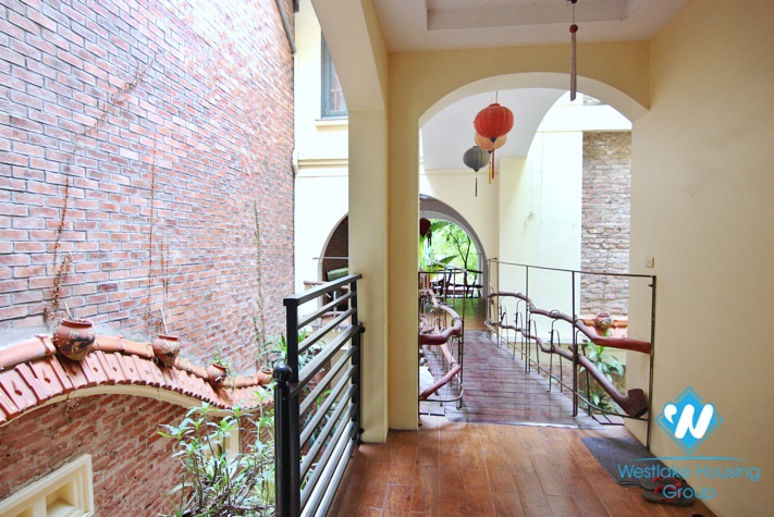 A charming Tay Ho house with nice outdoor space and swimming pool